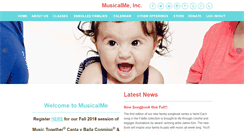 Desktop Screenshot of musicalme.com