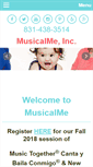 Mobile Screenshot of musicalme.com