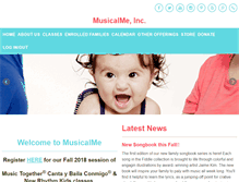 Tablet Screenshot of musicalme.com